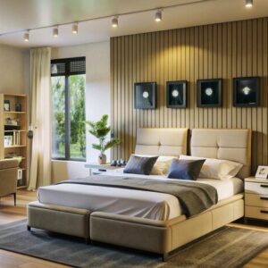 Bedroom Design With Large Bed